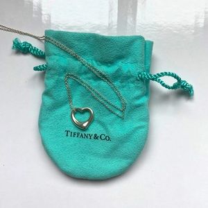 Tiffany & Co Elsa Peretti Open Heart Pendant